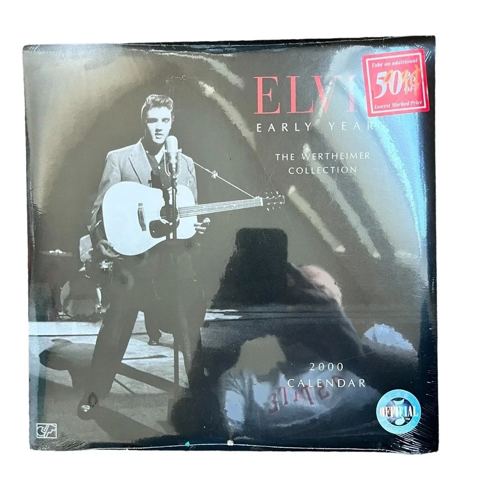 Lot of 3 Elvis Presley Calendars Vintage Sealed 1998 1999 2000 The King